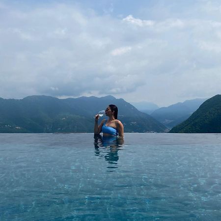 Hotel Paradiso Como Brunate Bagian luar foto