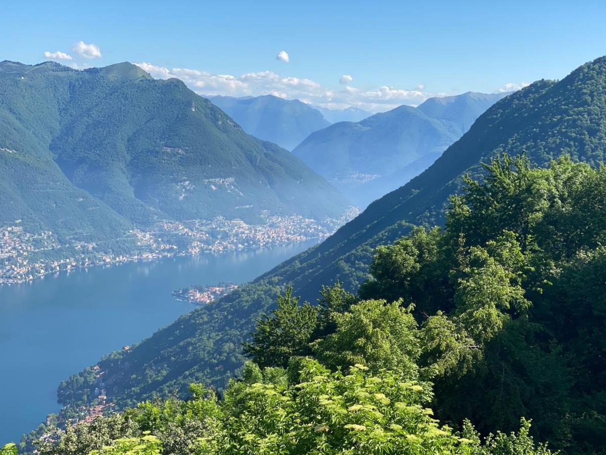 Hotel Paradiso Como Brunate Bagian luar foto
