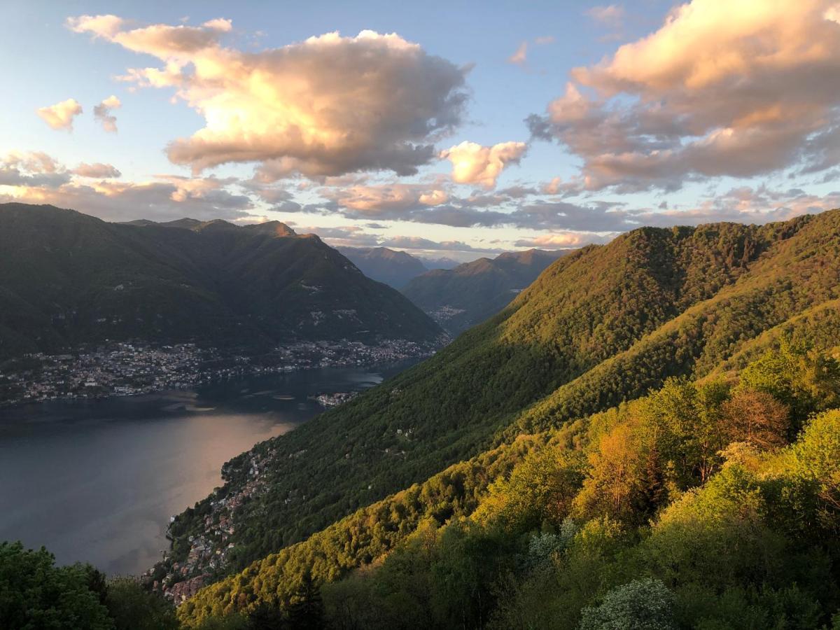 Hotel Paradiso Como Brunate Bagian luar foto