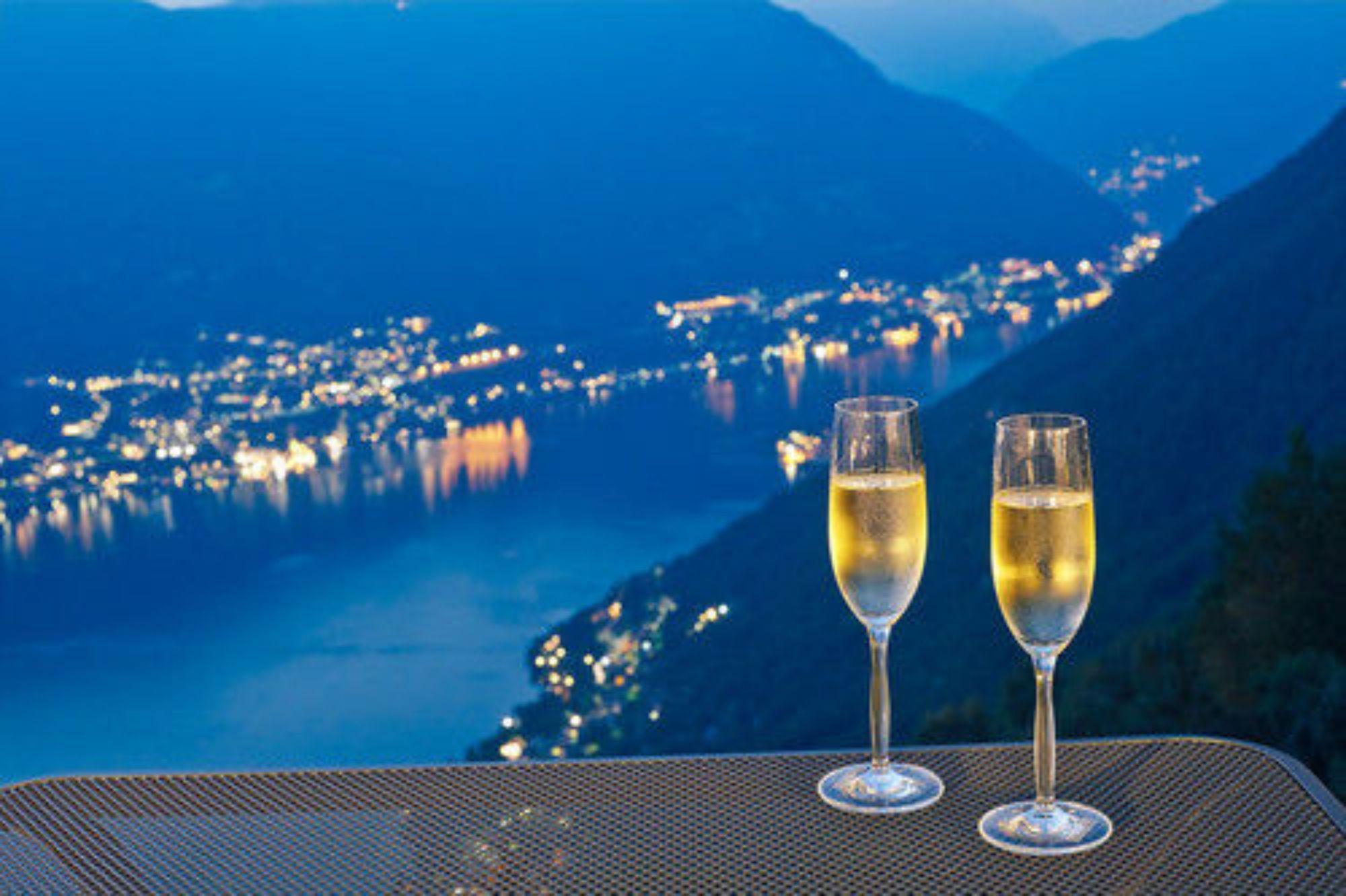 Hotel Paradiso Como Brunate Bagian luar foto