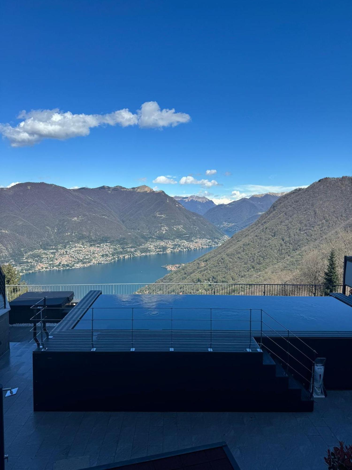Hotel Paradiso Como Brunate Bagian luar foto