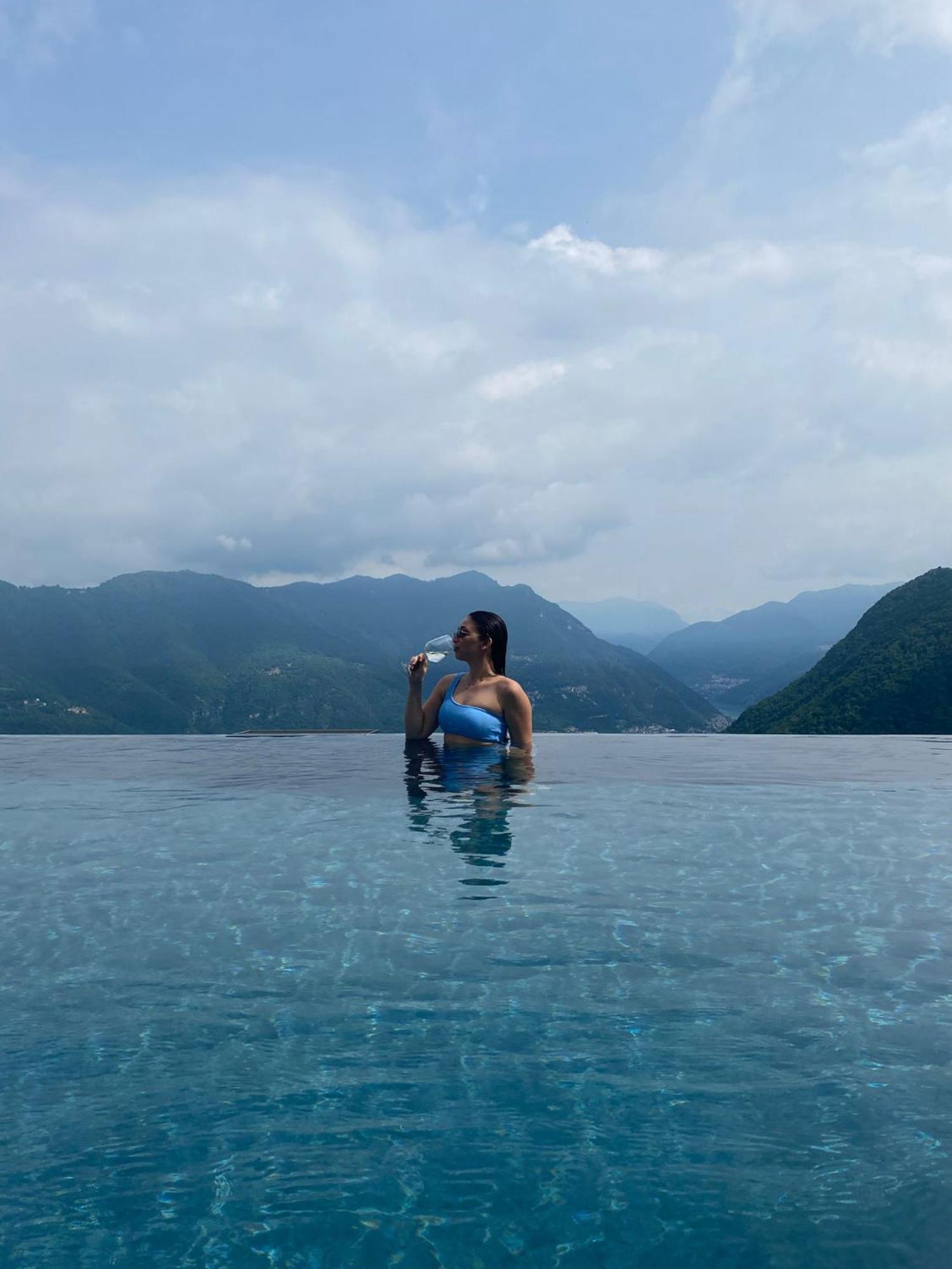 Hotel Paradiso Como Brunate Bagian luar foto